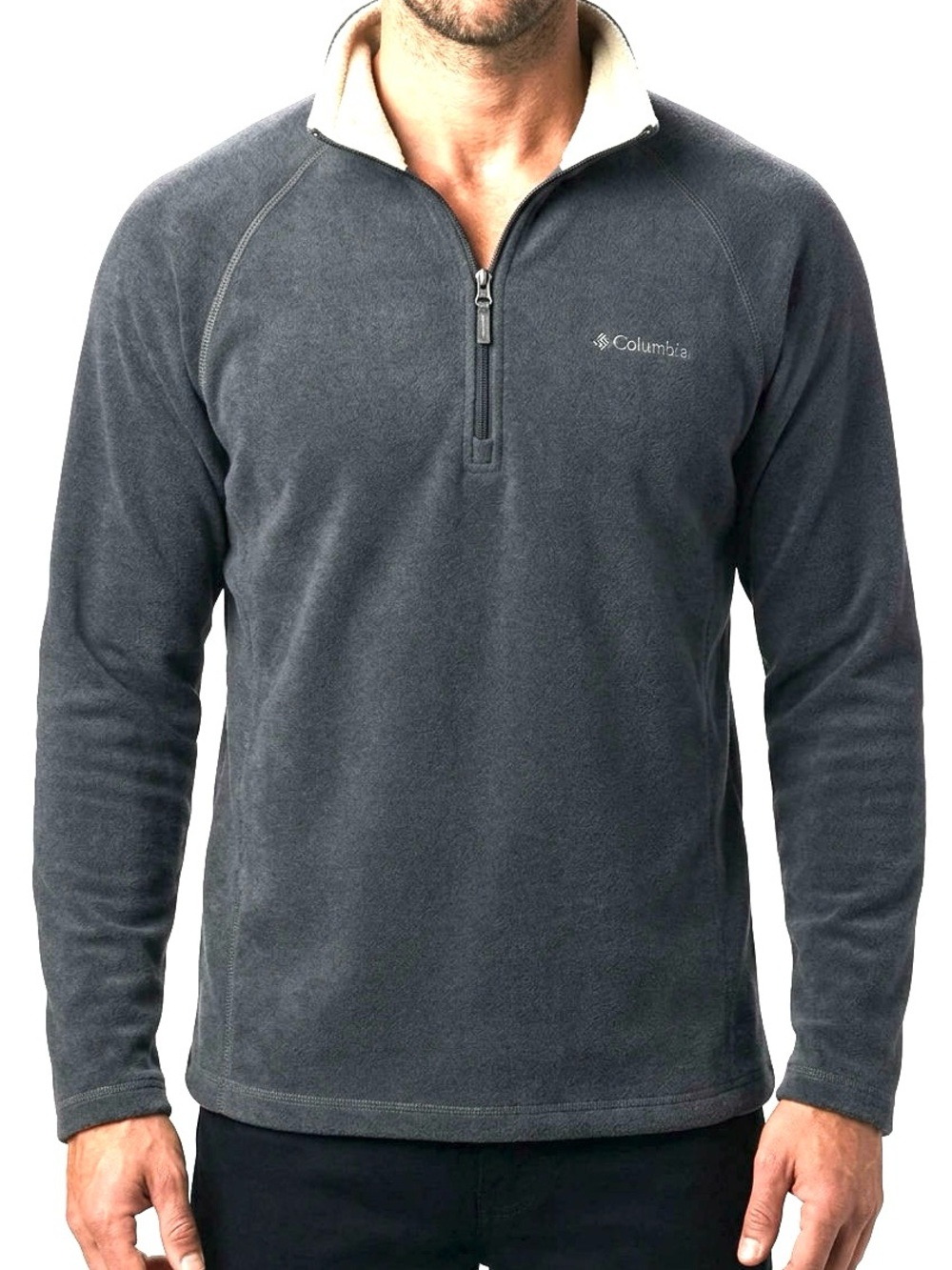 |•COLUMBIA•| Fleece Lined Knit Pullover Size Men's Medium
